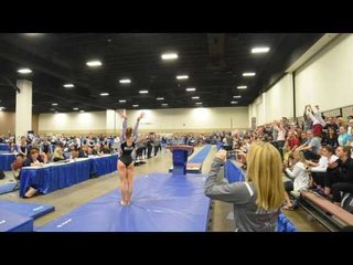 Maddie Karr - Vault 1 - 2016 Women's Junior Olympic Championships