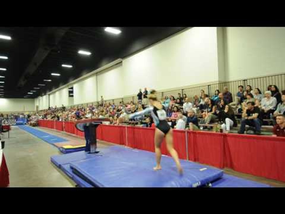 Nevaeh DeSouza - Vault 1 - 2016 Women's Junior Olympic Championships