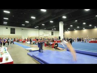 Rachel Baumann - Vault 2 - 2016 Women's Junior Olympic Championships