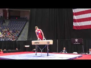 Matthew Wenske - Pommel Horse - 2016 P&G Championships - Sr. Men Day 2