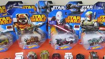 NEW STAR WARS THE FORCE HOT WHEELS CARS KANAN INQUISITOR WICKET CHOPPER BOBA FETT