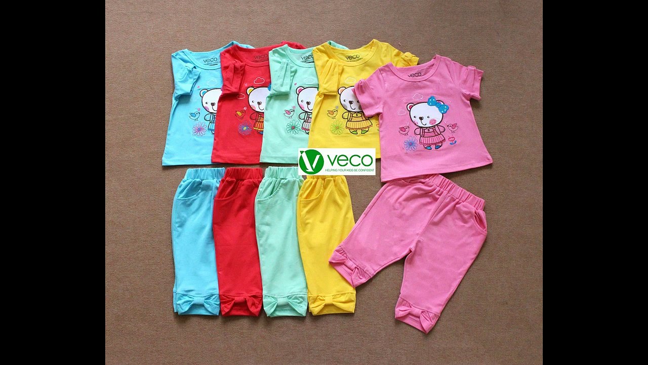 QUẦN ÁO TRẺ EM XUẤT KHẨU GIÁ SỈ - BỘ SƯU TẬP BỘ LỬNG CHÚ GẤU CHO BÉ