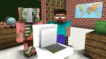 Monster School: The Mobs Caught the Teacher Dancing in the Classroom - Minecraft Animation