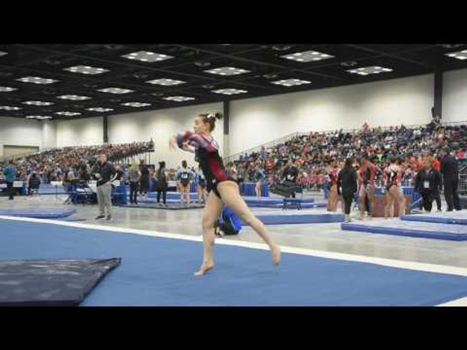 Milan Clausi - Floor Exercise - 2017 Women's Junior Olympic Championships