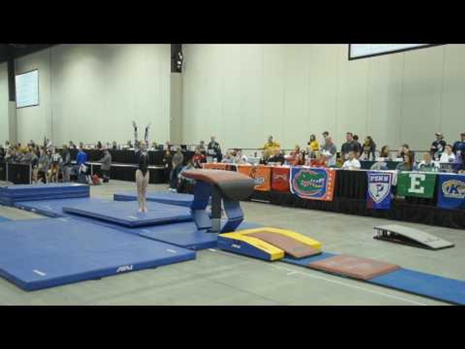 Carly Bauman - Vault 2 - 2017 Women's Junior Olympic Championships