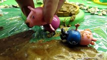Свинка Пеппа Грязные лужи после дождя Игры в грязи