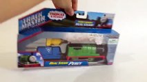 Thomas and Friends Real Steam Percy TrackMaster Motorized Railway Unboxing Demo Review