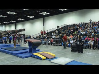 Nia Dennis - Vault 1 - 2017 Women's Junior Olympic Championships