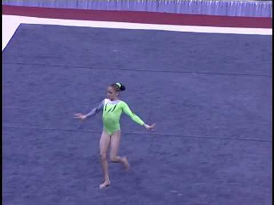 Ashley Stott - Floor Exercise - 2006 Visa Championships - Day 2