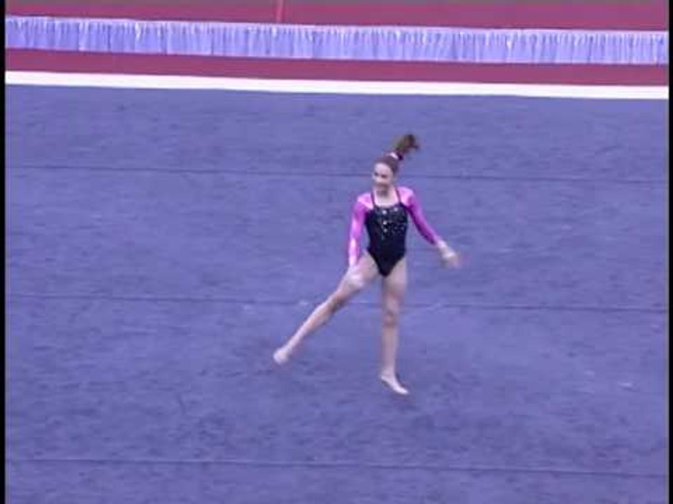 Bianca Flohr - Floor Exercise - 2006 Visa Championships - Day 2