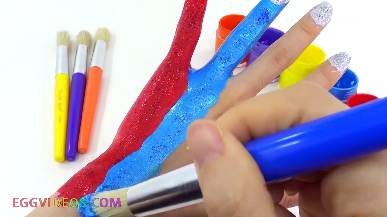 Xylophone Finger Family Nursery Rhymes Twinkle Twinkle Little Star Body Paint Balloons Learn Colors