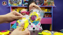 2016 NEW McDonalds Emoji Plush Happy Meal 9 Bags Kids Toy Collection Review | Family 4 Fun