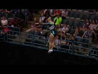 Nicole Ahsinger - Trampoline Routine 2 - 2017 USA Gymnastics Championships