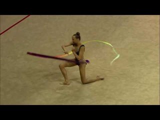 Camilla Feeley - Ribbon - 2017 USA Gymnastics Championships - All-Around Final