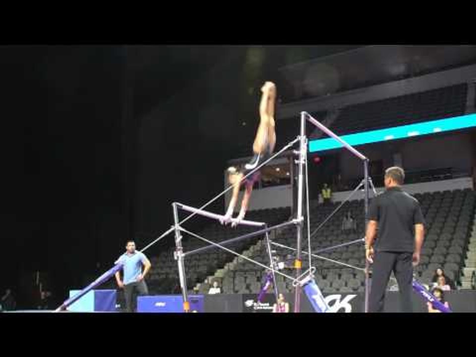 Ashton Locklear - Uneven Bars - 2017 U.S. Classic - Podium Training