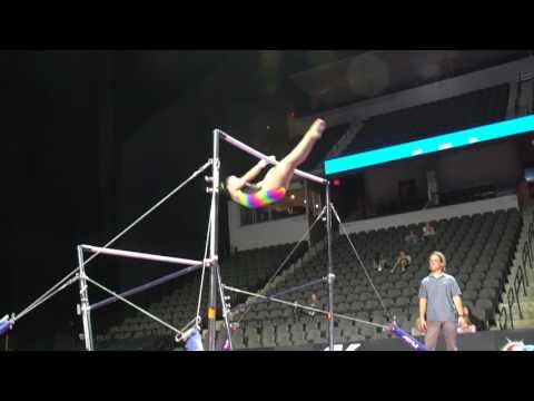Deanne Soza - Uneven Bars - 2017 U.S. Classic - Podium Training