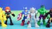 Playskool Heroes Hulk Captain America Marvels Vision Help Imaginext Gotham City Center From Ultron