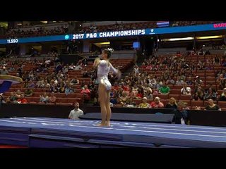 Olivia Dunne - Vault - 2017 P&G Championships - Junior Women - Day 2
