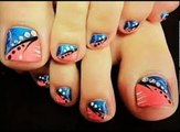 Nuevos Modelos de Uñas para Pies Pedicure - Fáciles - Flowers - Mariposas new