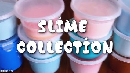 My Slime Collection Part 1! Slime Compilation