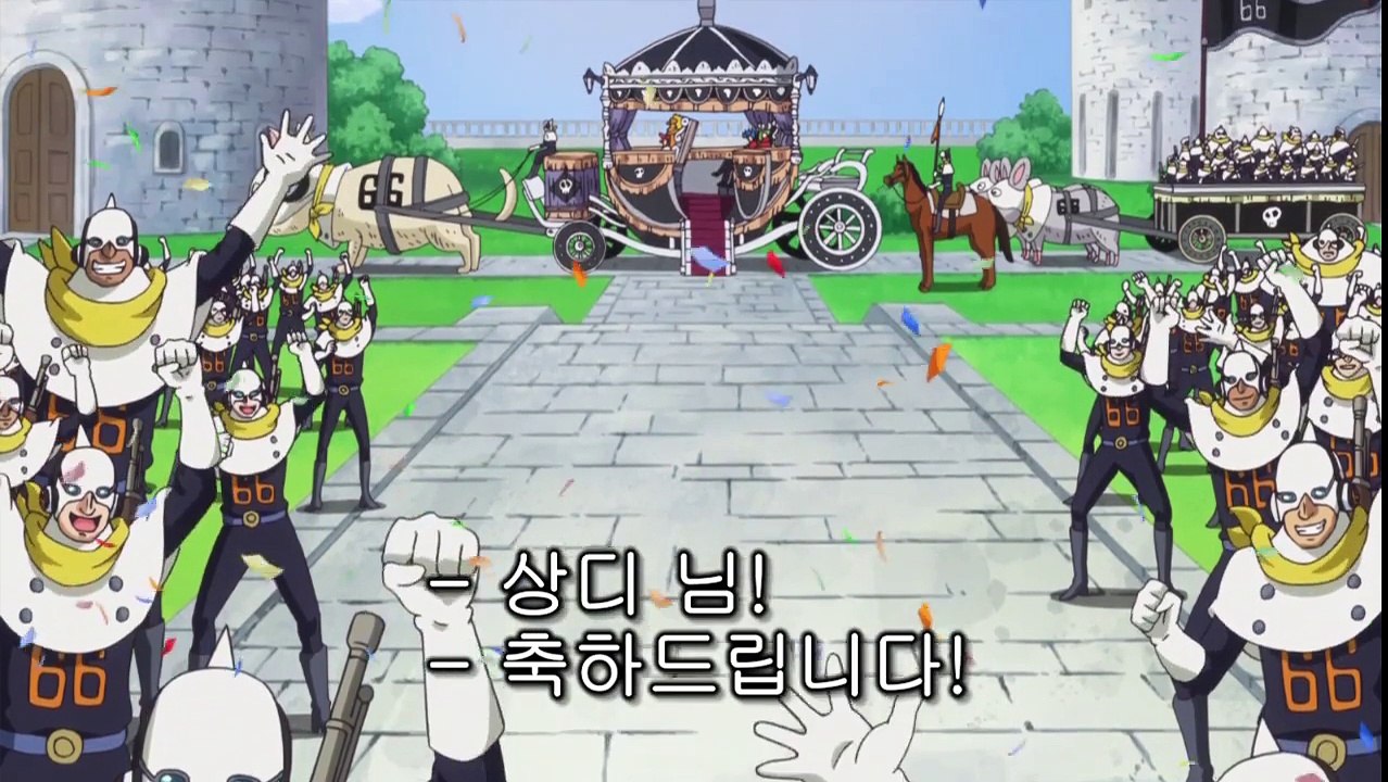 [원피스 애니 806화] 결국 빅맘의성으로 가버리는 상디 onepiece 806