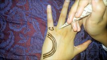 Arabic Henna Design - Simple Easy Mehendi Tutorial