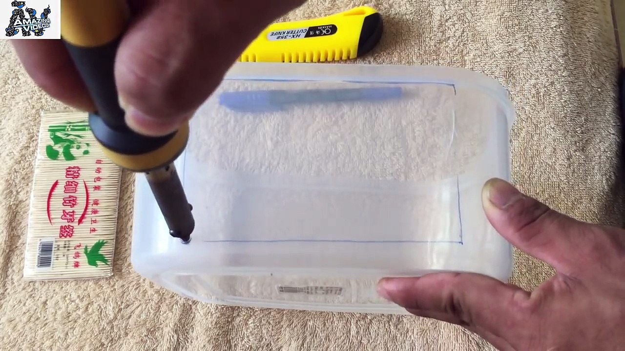 Creative Man Make Fish Trap By Plastic Bottle and Toothpicks - How to make fish trap in 300 seconds