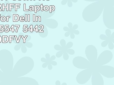 Dentsing 74v 58wh New OPD19 TRHFF Laptop Battery for Dell Inspiron 15 5547 5442 5542