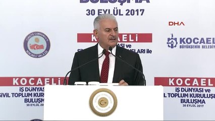 Kocaeli- Başbakan Yıldırım 2018 Zor Bir Yıl Olacak O Zorluktan Hasar Almadan Çıkabilmek İçin Bazı...