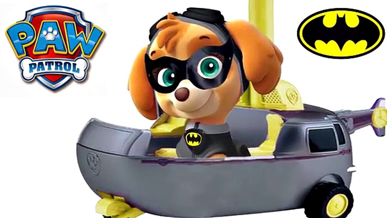 Paw Patrol Elsa - Paw Patrol Batgirl Superhero Transforming SKYE Color Changers