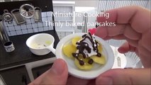 Miniature Cooking show #4-ミニチュア料理-『薄焼きパンケーキ-Thinly baked pancakes-』ミニチュアクッキング Mini Food 미니 요리