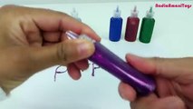 Learn Colors With Glitter Squeezy Pens | Children Toddlers Kids Colours Education | Color Lesson 4