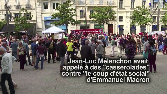 Concert de casseroles à Marseille pour dénoncer la loi travail