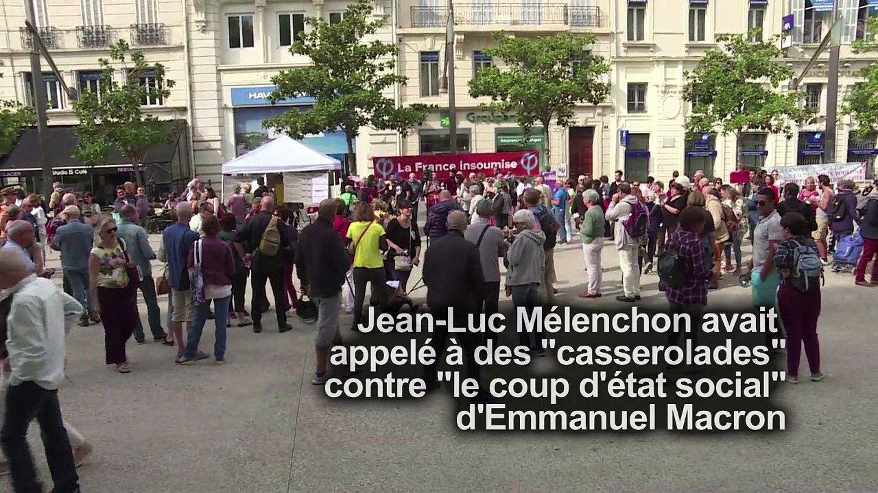 Concert de casseroles à Marseille pour dénoncer la loi travail