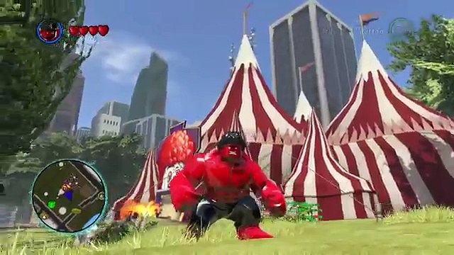 Lego Marvel Super Heroes RED HULK Lego Marvel Avengers Hulk Smash Roam