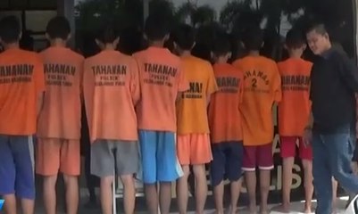 12 Penganiaya Seorang Siswa Karawang Terancam Putus Sekolah