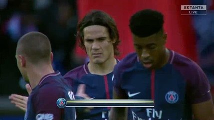 Edinson Cavani Goal HD - Paris SG	1-0	Bordeaux 30.09.2017