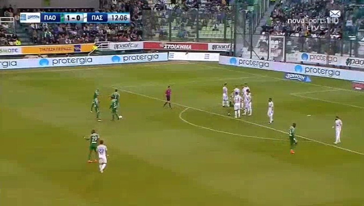 Guillermo Federico Molins Palmeiro Goal HD - Panathinaikos	2-0	Giannina 30.09.2017