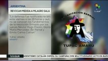 Argentina: revocada, prisión domiciliaria para Milagro Sala