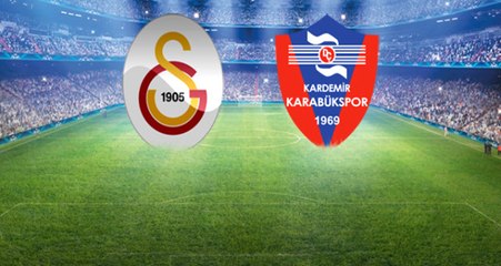 Galatasaray - Karabük Maçında 4 Gol Var! Canlı Anlatım
