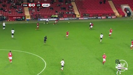 Harry Wilson screamer vs Charlton u23's