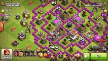 Clash of Clans Attack strategy: Giant Wizard TH7 and TH8