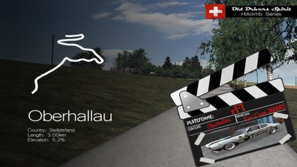 Tour de piste à Oberhallau en Ford Capri 2600RS sur rFactor