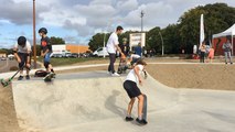 Inauguration du skatepark