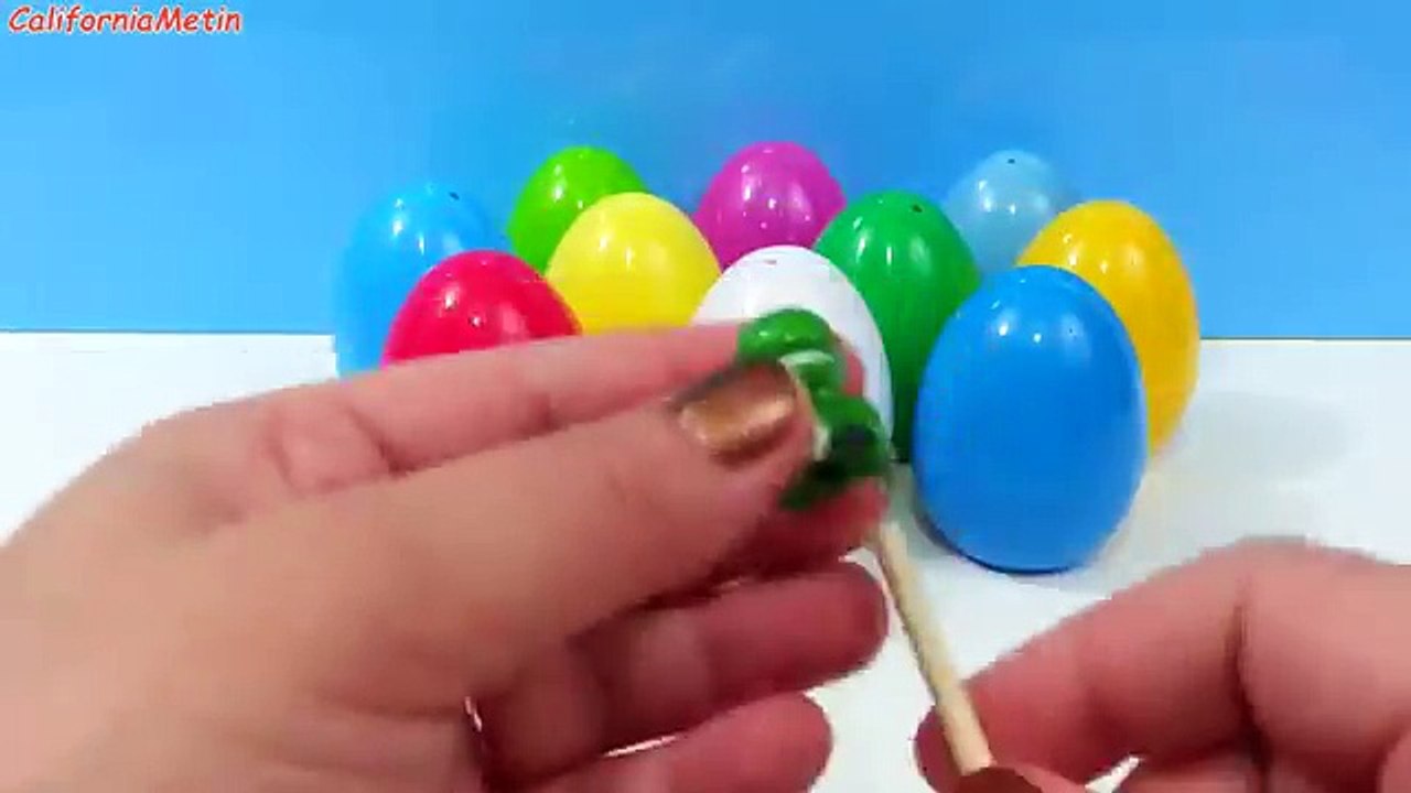 12 Surprise Eggs Toy Story Disney Pixar Squinkies Inside