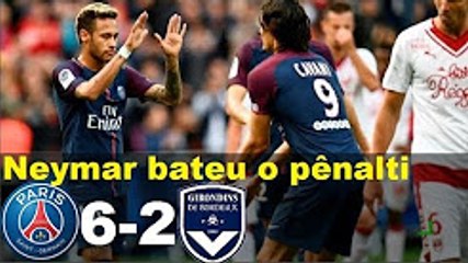 PSG vs Bordeaux 6-2 All Goals & Highlights 30/09/2017 Ligue 1