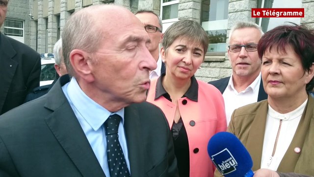 Sécurité. Collomb annonce 18 policiers supplémentaires pour le Morbihan