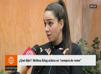 Angie Jibaja criticó a Melissa Klug y ella le da contundente respuesta