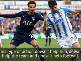 Download Video: Pochettino warning to Alli after yellow card for diving