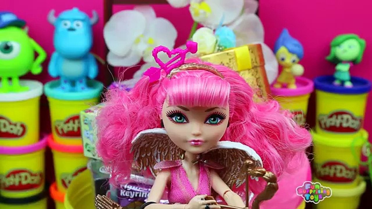 GIANT C.A. Cupid Surprise Egg Play Doh - Ever After High Disney Zootopia Shopkin Unicorno Toys